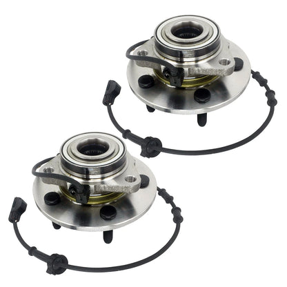 2X Front Wheel Hub Bearing Assembly 515073 for Dodge Ram 1500 (2002–2005)