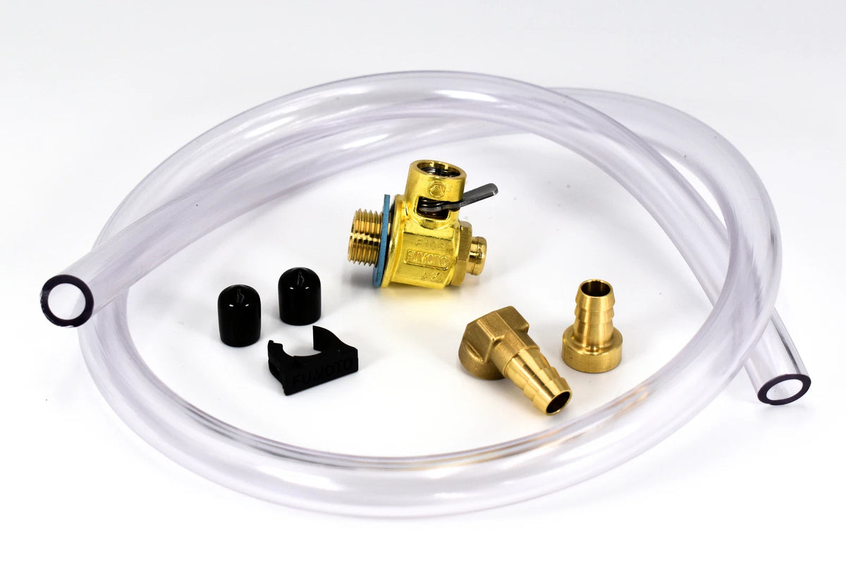 Fumoto F101S Oil Drain Valve with HD Brass Hose Kit for Fumoto S/SX (N/A)