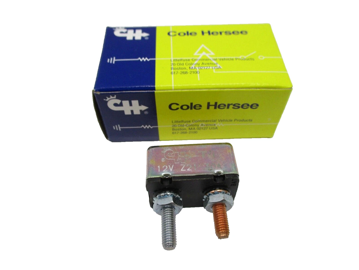 Circuit Breaker 12V 30A for Cole Hersee (30056-30-BX)