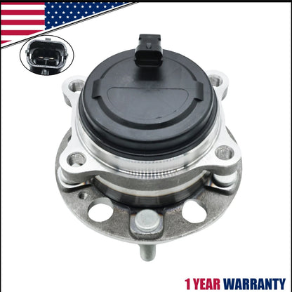 Set of 2 Rear Wheel Bearings and Hubs for Hyundai Palisade Kia Sorento (2016–2020)
