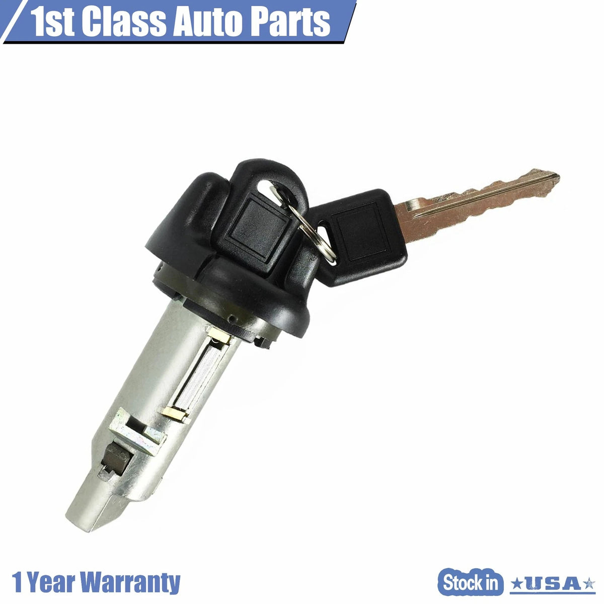 Ignition Key Switch Lock Cylinder for Chevy C3500 K1500 GMC C2500 C1500 (702671)