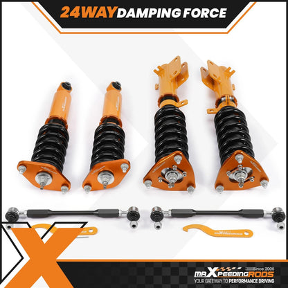 Coilover Shocks Struts Kit 24 Level Damping Adj. for Subaru Forester (2019–2022)