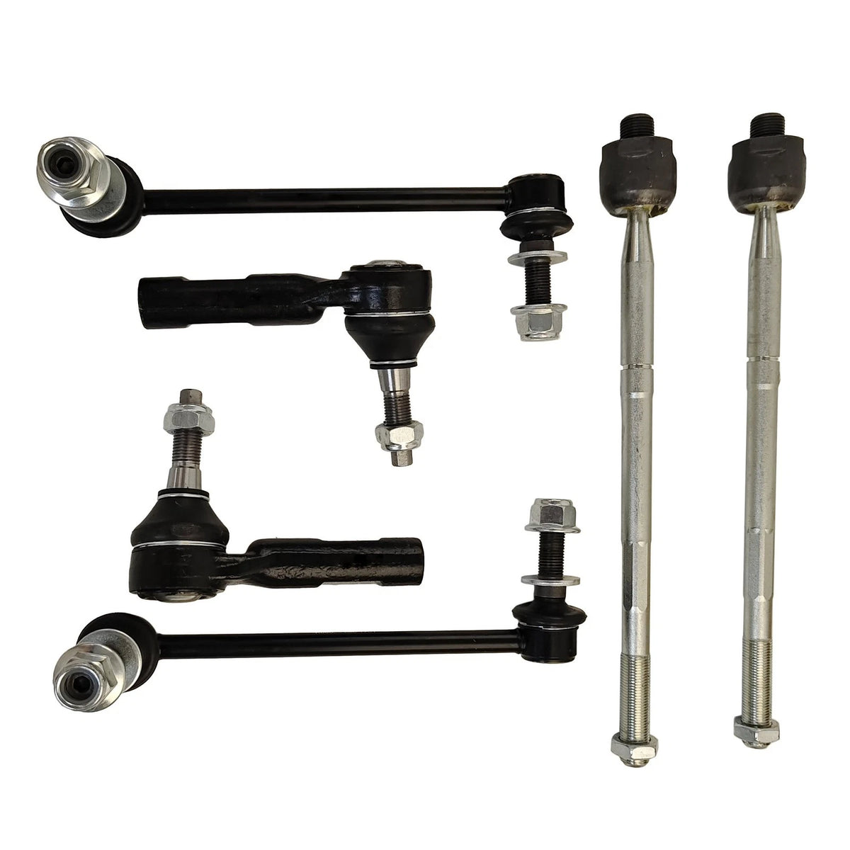 Set of 6 Tie Rod Ends Sway Bar Kit for Chrysler 300 Dodge Challenger (2015-2018)