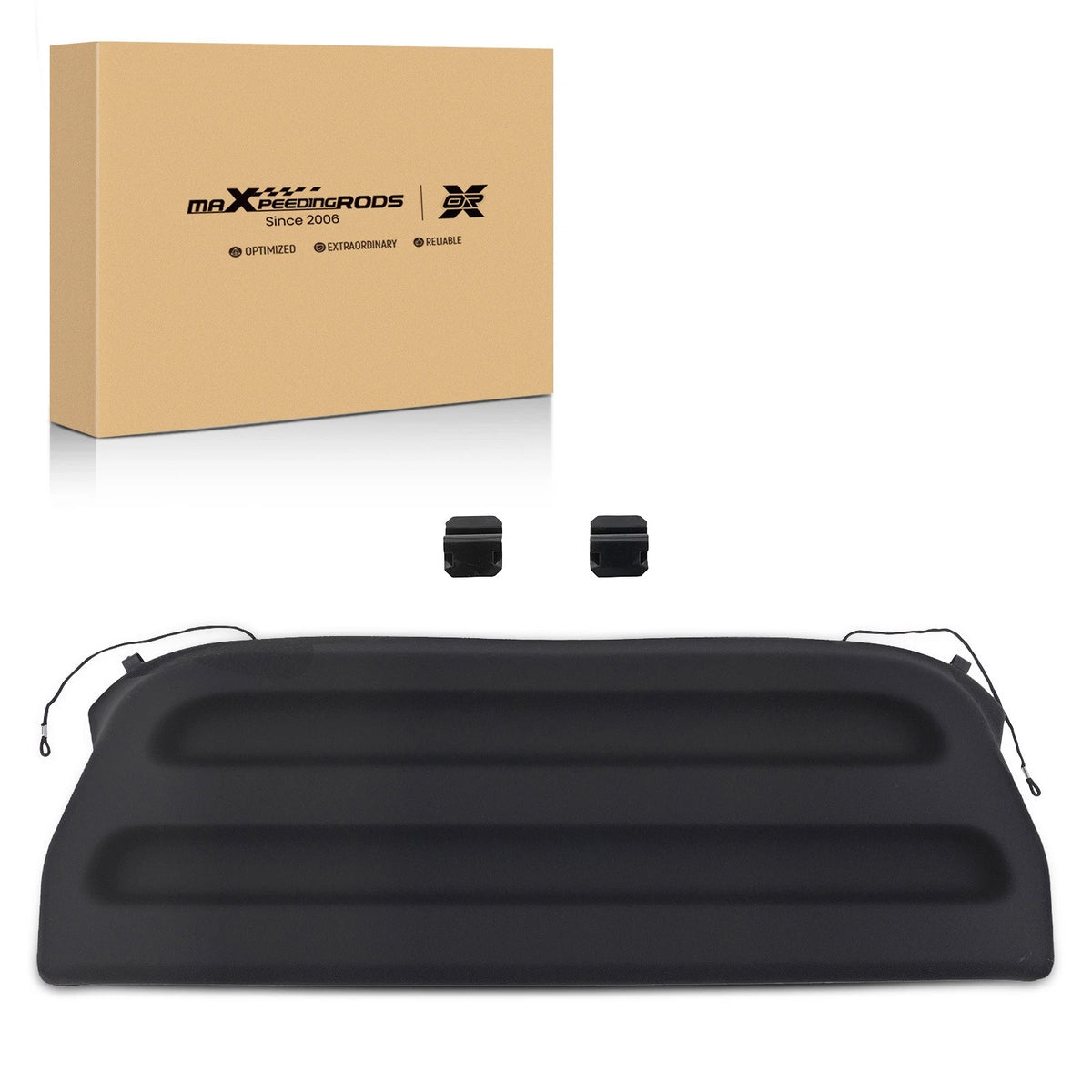 Cargo Cover for Honda Fit (2015–2019) - Black Rear Privacy Protection