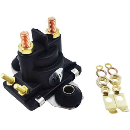 2X 65W-81941-00-00 4-Pole 12V Starter Solenoid Relay for Mercury Outboards