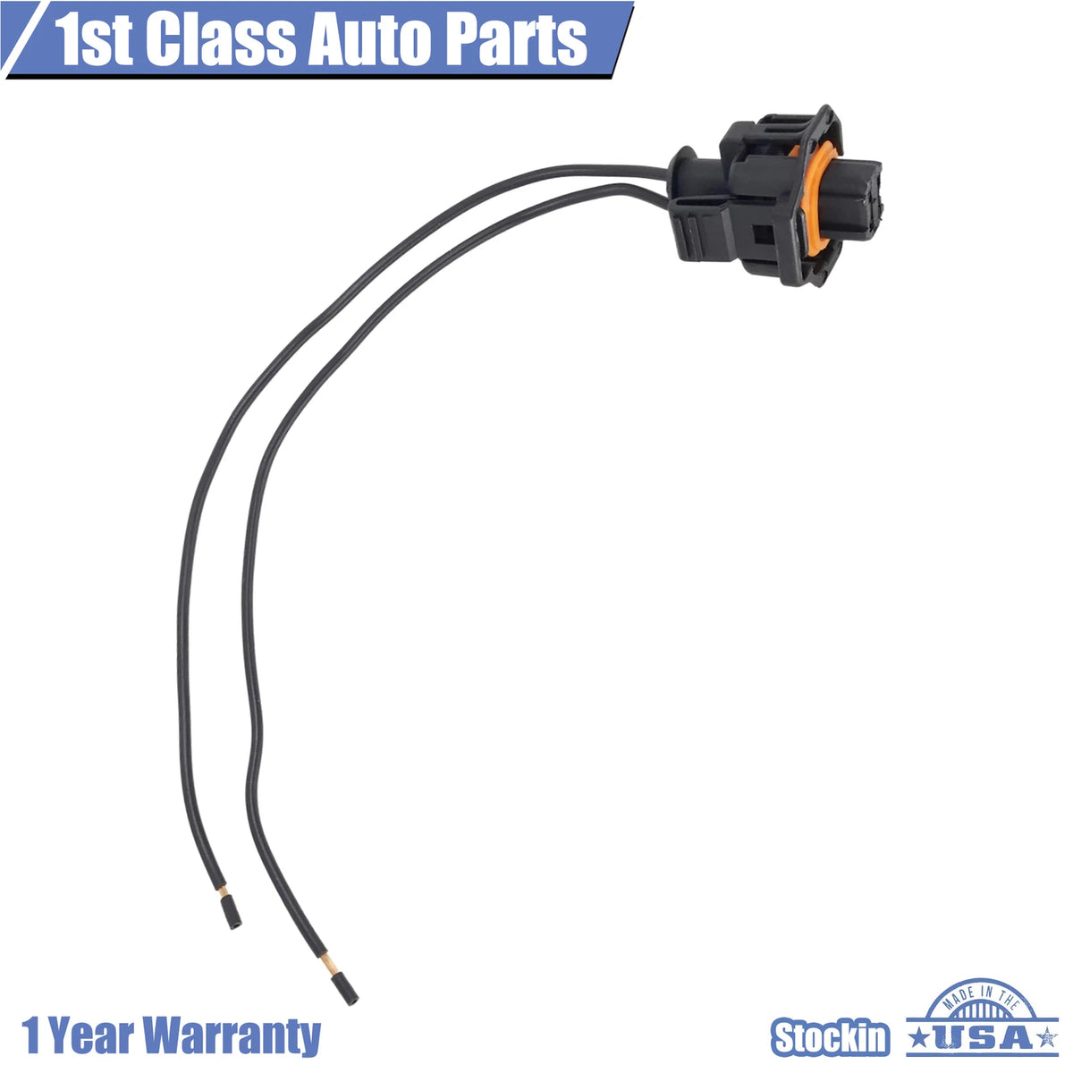 Engine Coolant Temperature Sensor & Fuel Injector Connector for Buick Chevy