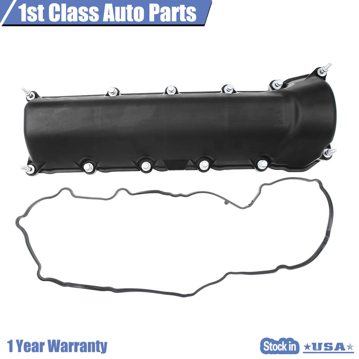 Right Engine Valve Cover with Gasket for Dodge Chrysler Jeep Mitsubishi (1999–2007)