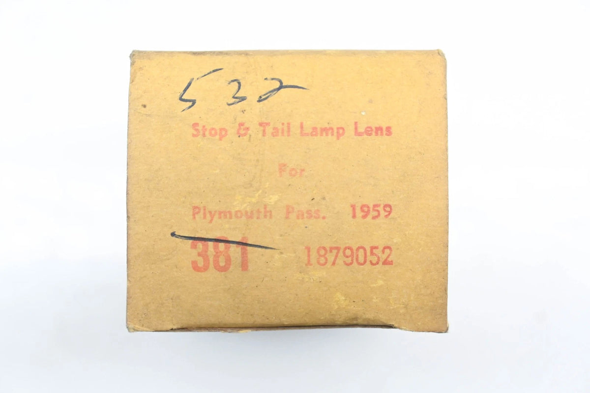 Glo-Brite TMC-532 Red Plastic Taillight Lens for