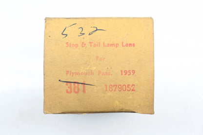 Glo-Brite TMC-532 Red Plastic Taillight Lens for