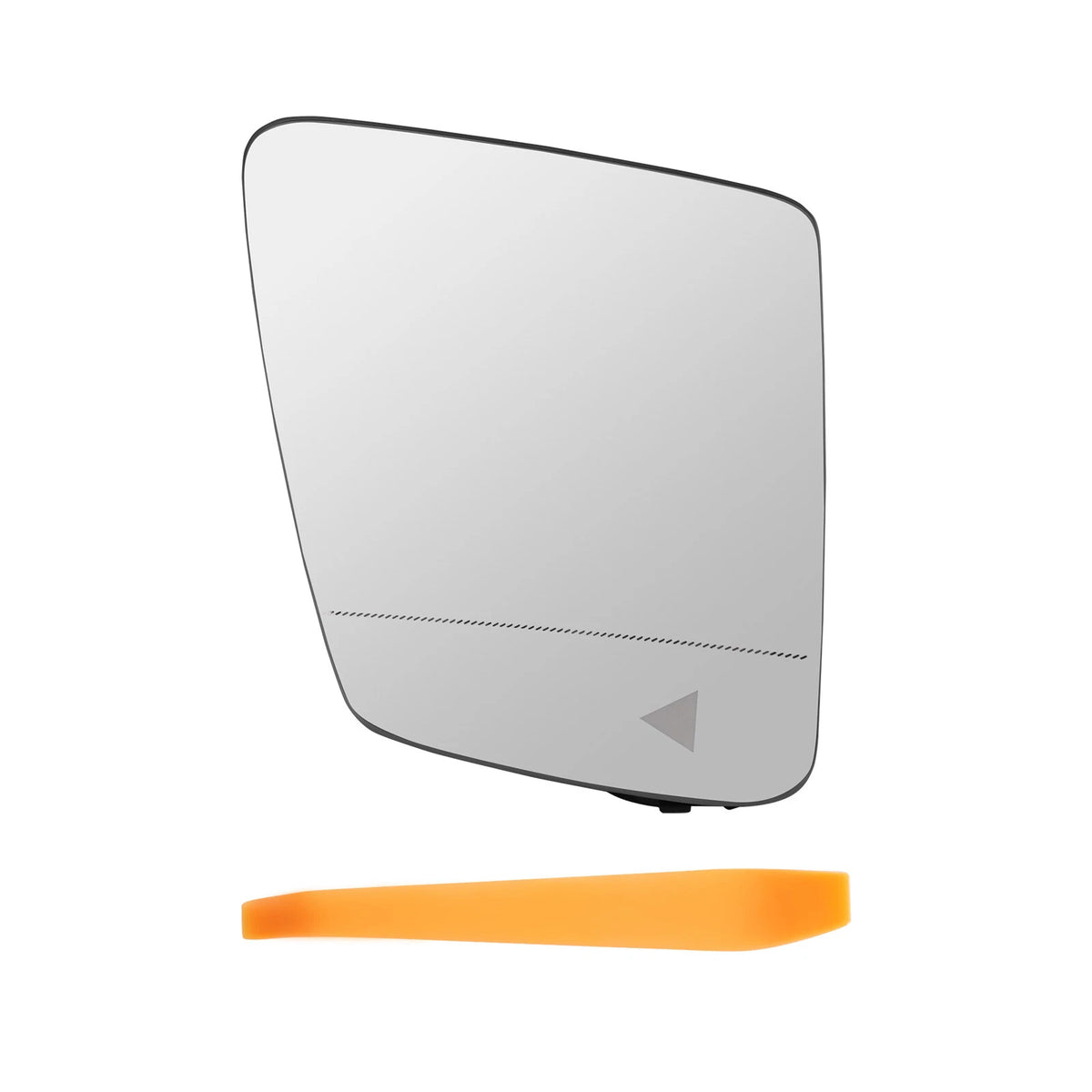 LH Rear View Mirror Glass Lens with Blind Spot Detection for Mercedes A B