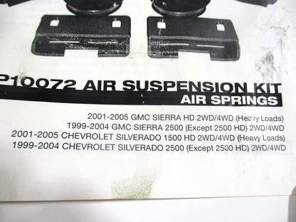 Air Spring Suspension Kit for Silverado Sierra (2001–2006) HP10072