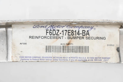 Front Bumper Cover Reinforcement for Ford (F6DZ-17E814-BA)