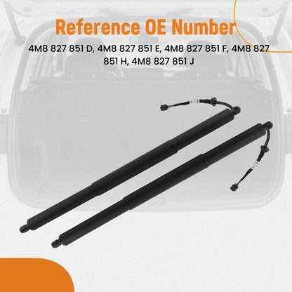 2X Tailgate Lift Support Struts for Audi Q8 SQ8 (2019–2021)
