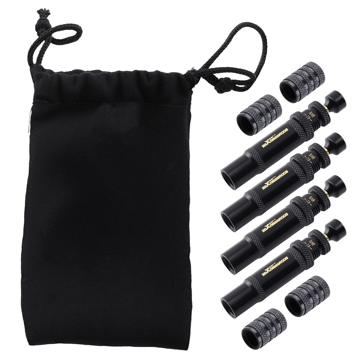 Adjustable Tire Deflator Kit for 4x4 Off-Road (10-30 PSI)