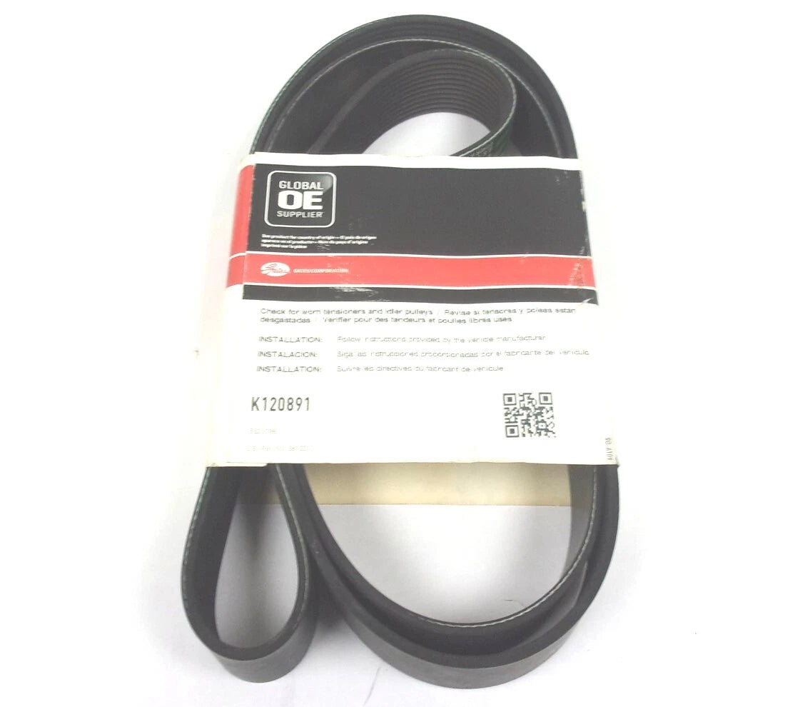 Gates Serpentine Micro-V Belt 12PK2264 for K120891 (89-5/8" X 1-21/32")