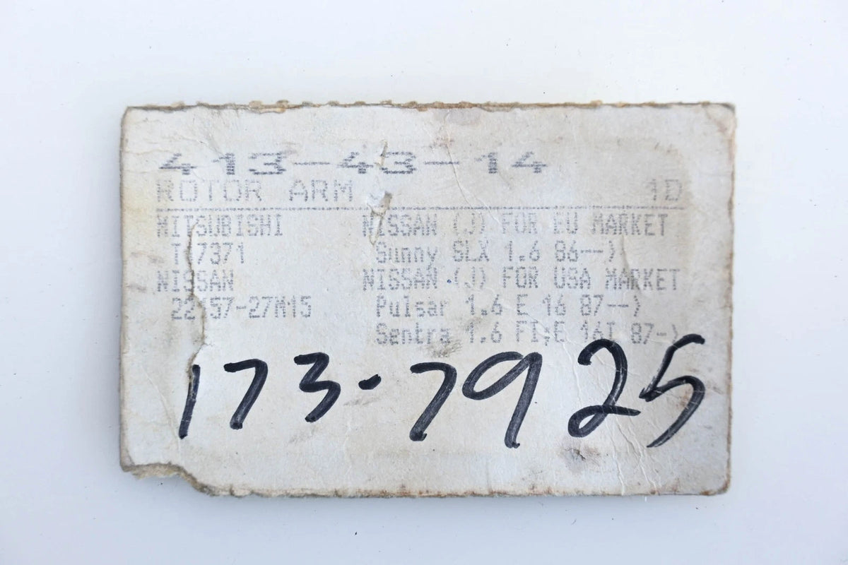 Distributor Rotor for Facet 173-7925, 413-43-14 (NOS)
