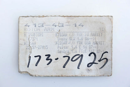 Distributor Rotor for Facet 173-7925, 413-43-14 (NOS)