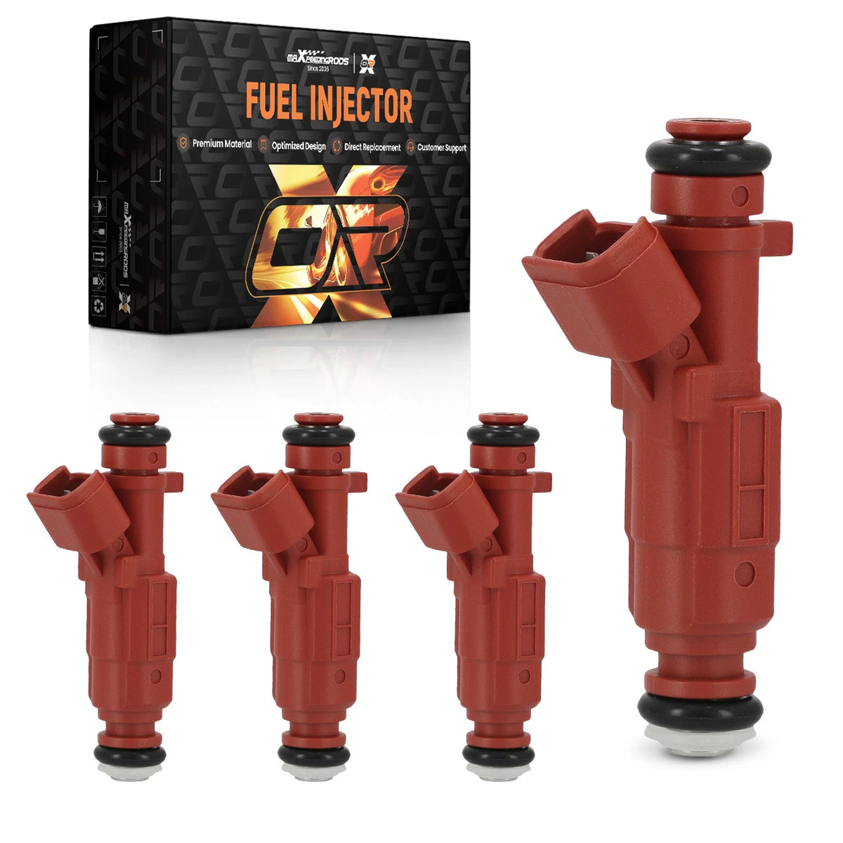 4Pcs Fuel Injector Set for Hyundai Veloster Elantra 2.0L (2019–2021) FJ1182