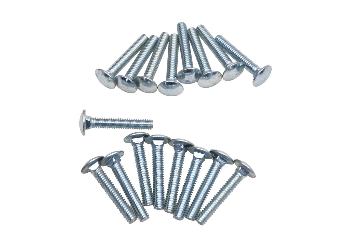 Set of 17 Carriage Bolts 1/4-20 x 1-1/2" for Rockford