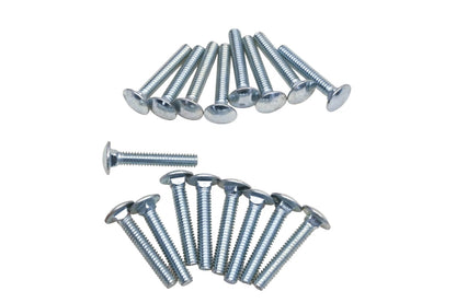 Set of 17 Carriage Bolts 1/4-20 x 1-1/2" for Rockford