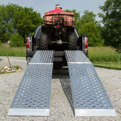 8' ATV Loading Ramps for Pickup Truck (3,000 lb Cap)