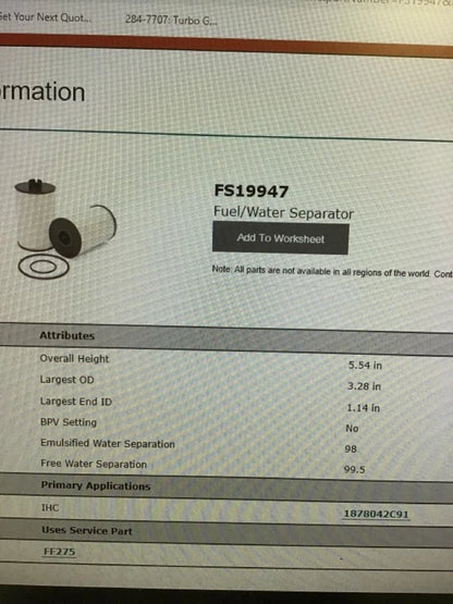 FS19947 for Miscellaneous All New Part