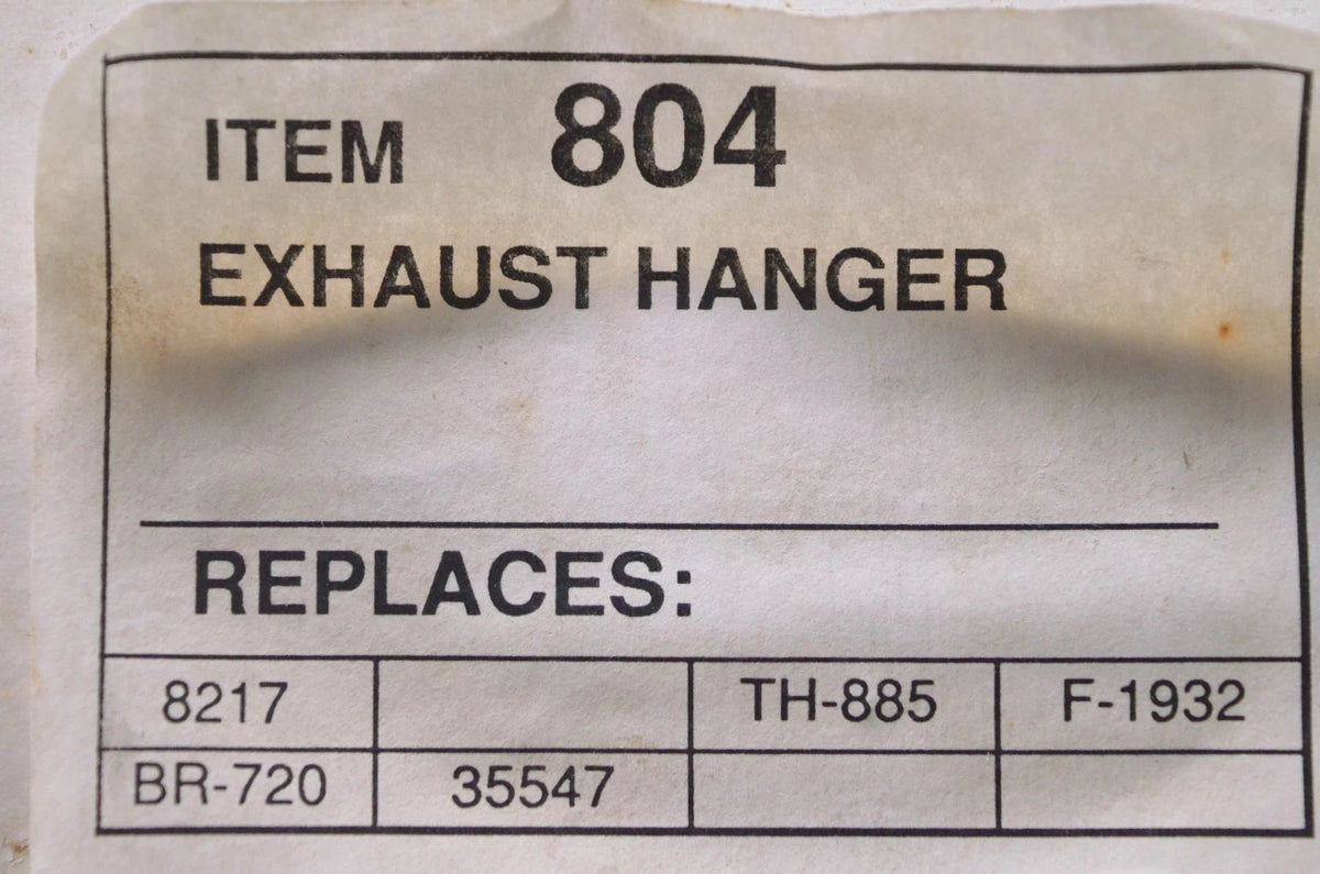 Exhaust Hanger for Nickson Industries 804, BR-720, TH-885