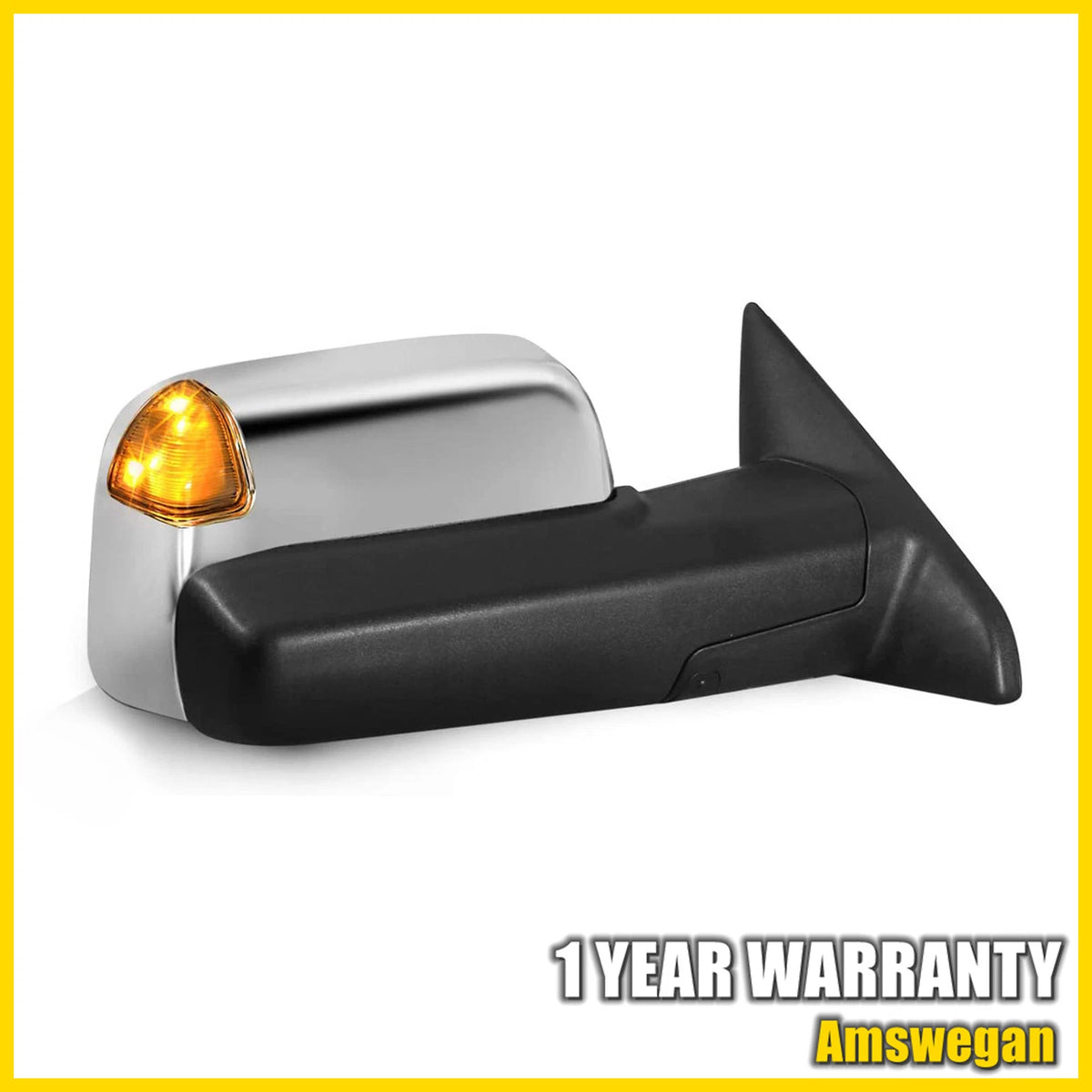 Right Heated Power Towing Mirror for Ram 1500 2500 Classic (2013–2020) 128-04244R