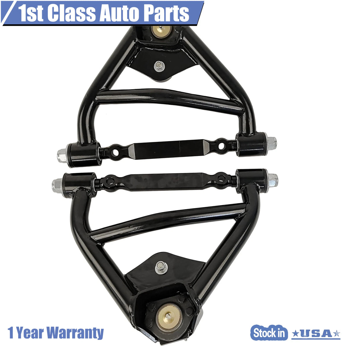 Set of 2 Tubular Control Arms Suspension Kit for Chevrolet Camaro (1970–1981)