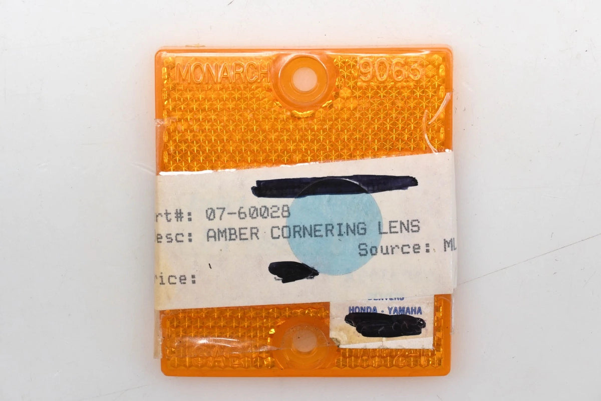 Amber Cornering Lens for Monarch 07-60028 (NOS)