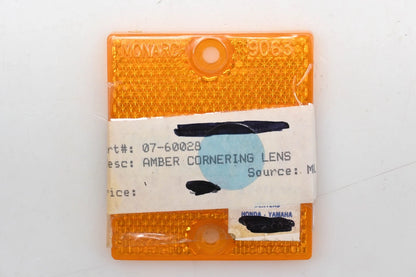 Amber Cornering Lens for Monarch 07-60028 (NOS)