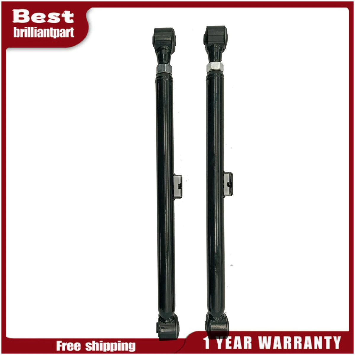Pair 3-4" Lift Rear Lower Control Arm for Toyota 4Runner FJ Cruiser GX470 (2003–2022)
