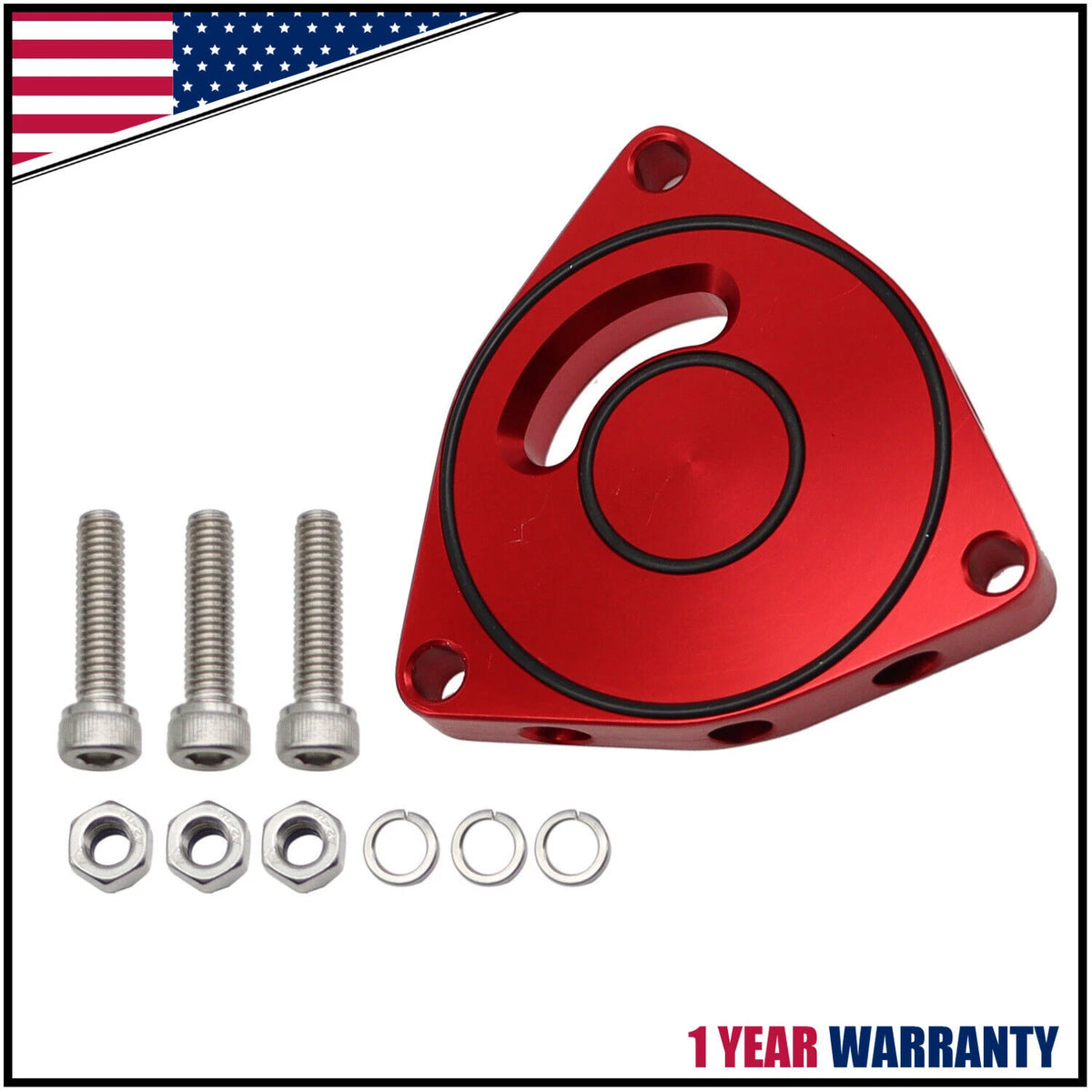 Turbo Blow Off Valve Plate Spacer for Honda Civic (2015–2021) BOV 1.5T