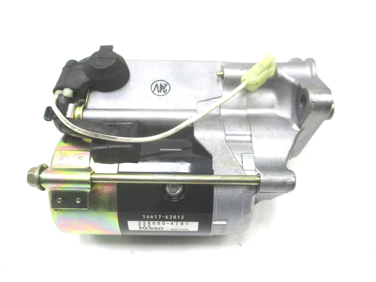 Genuine 24V 1.4kW Starter for Kubota (16617-63012, 228000-4781)