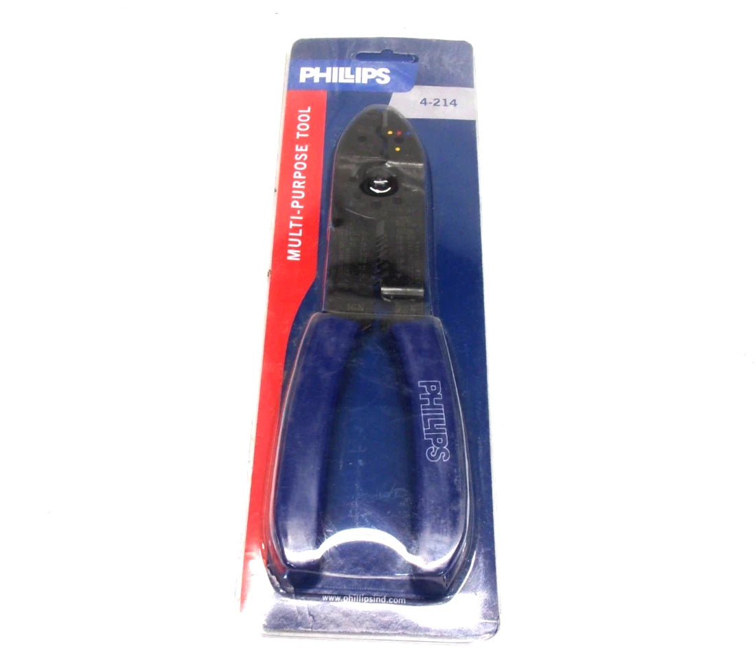 4X Wire Stripping and Crimping Tool for Phillips (22-10 Gauge)