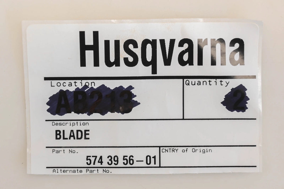 OEM Blade for Husqvarna 574 39 56-01 (NOS)