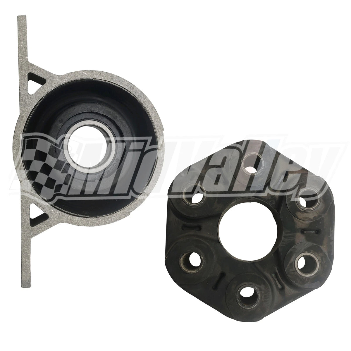 Propshaft Driveshaft Flex Disc & Center Support Bearing for BMW E60 (2004–2011)