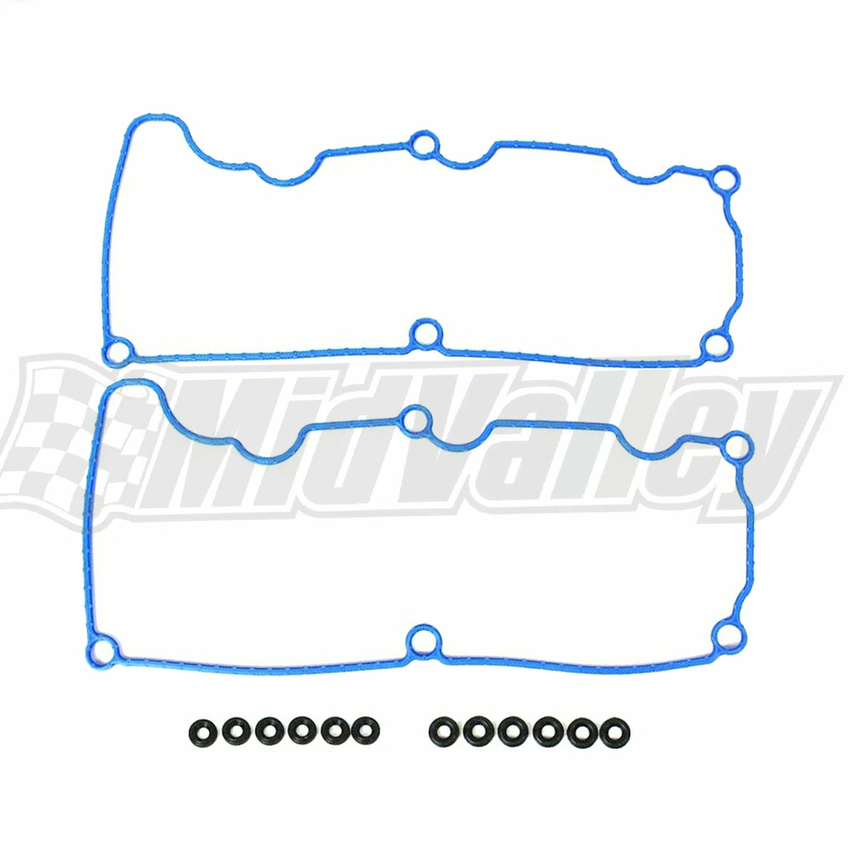2 Engine Valve Cover Gaskets w/ 12 Grommets for Mazda Ford Mercury 4.0L (2000–2011)