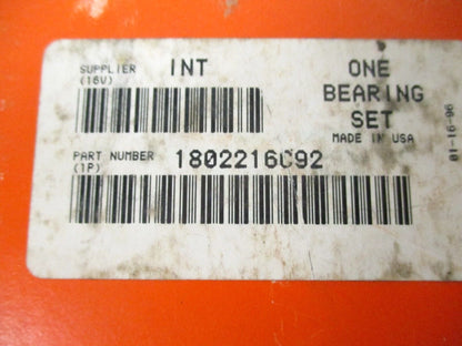 Main Bearing Set for International 6.9L I6 (1802216C91, 1802216C92)