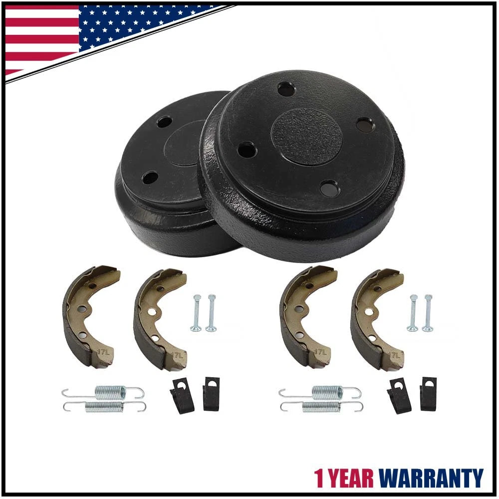 Brake Drum Brake Shoes Kit for Club Car DS (1995–Up) & Precedent (2004–Up)