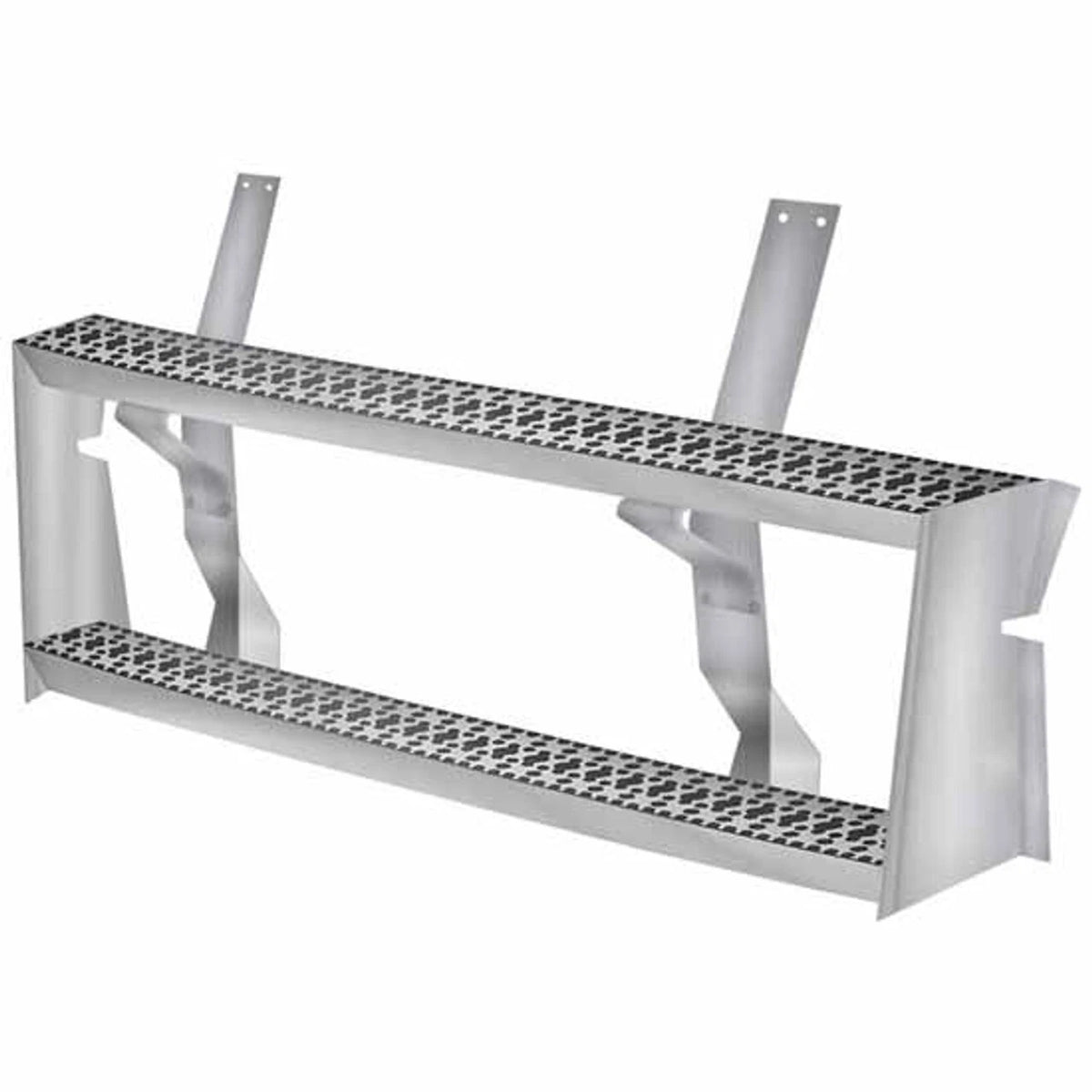Aluminum Fuel Tank 2 Step Assembly for Freightliner (5 x 48 Inch)