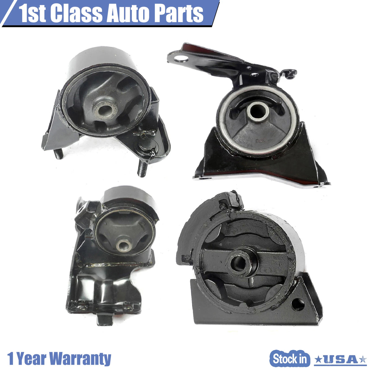 Engine Motor & Trans Mount Kit for Toyota Corolla (1993–1997) 8177 8179 8415 8178