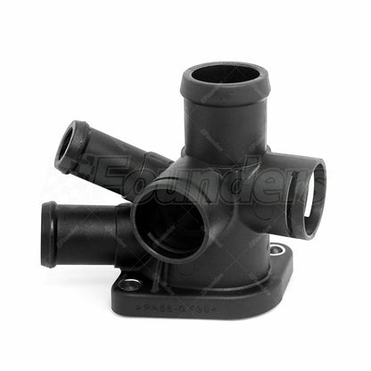Engine Coolant Outlet Flange for VW Cabrio Jetta Golf Passat (1993–2005) 037121144J