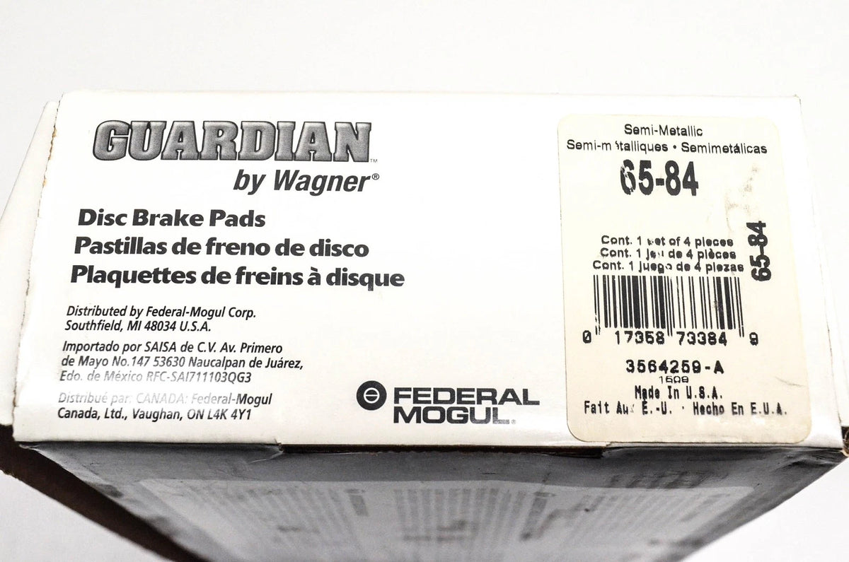 Disc Brake Pad Kit for Wagner 65-84 (3564259-A)