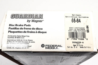 Disc Brake Pad Kit for Wagner 65-84 (3564259-A)
