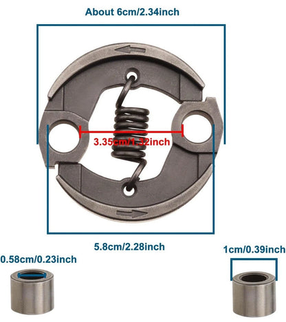 Steel Clutch for Stihl FS90 FC90 FS100 KM100 HT100 HT131