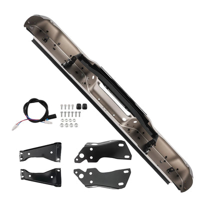Chrome Step Bumper for Chevy Silverado GMC Sierra C/K 1500 2500 (1988–2000)