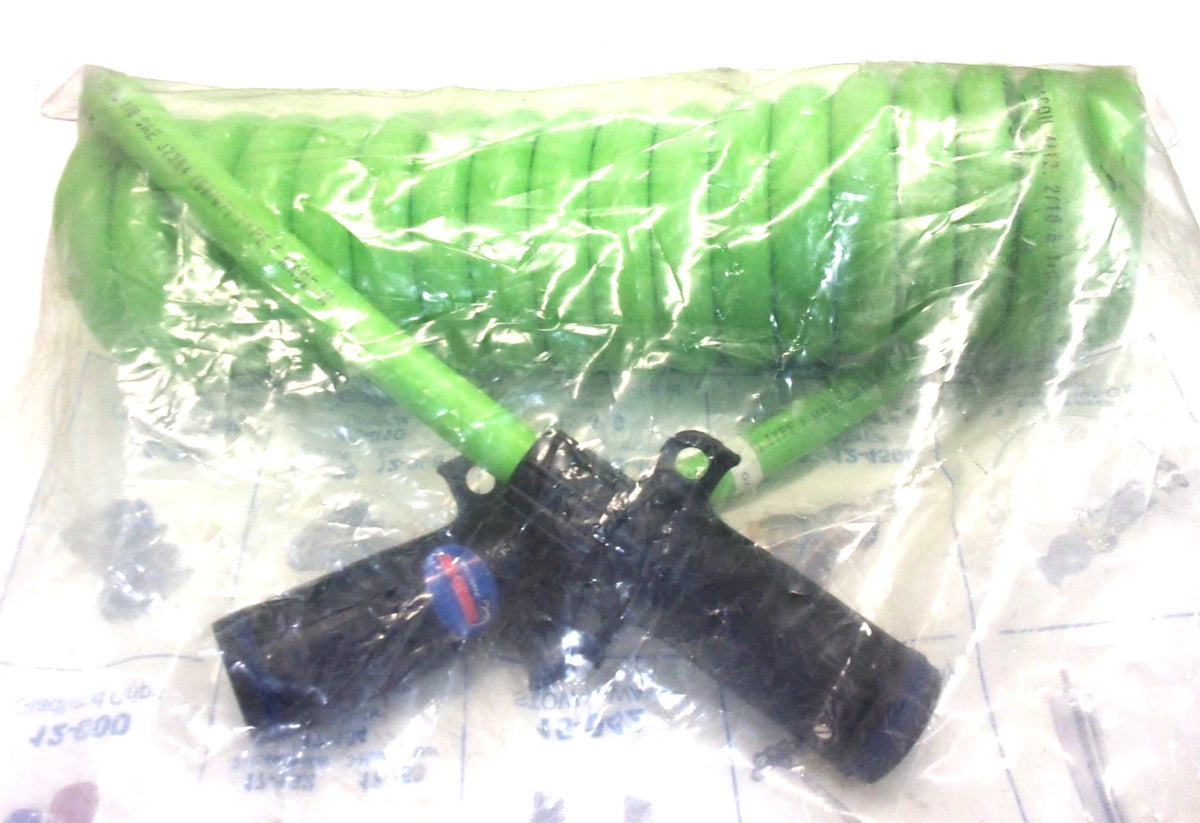 15' ABS Cable Coiled 48" Lead with Weather-Tite Permaplugs for
