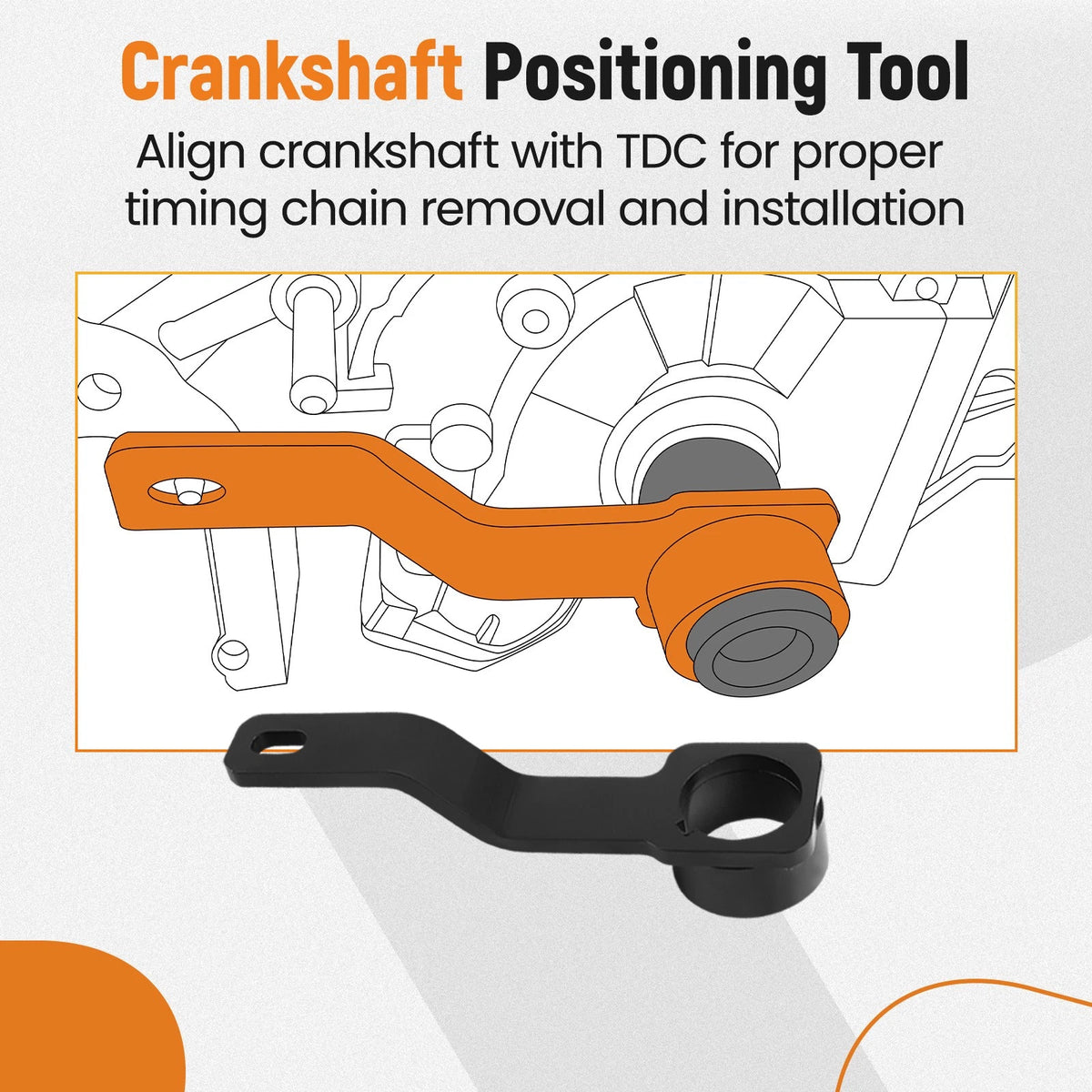 4Pcs Camshaft Alignment Timing Tool Set for Ford 4.6L 5.4L 6.8L (1997–2010)
