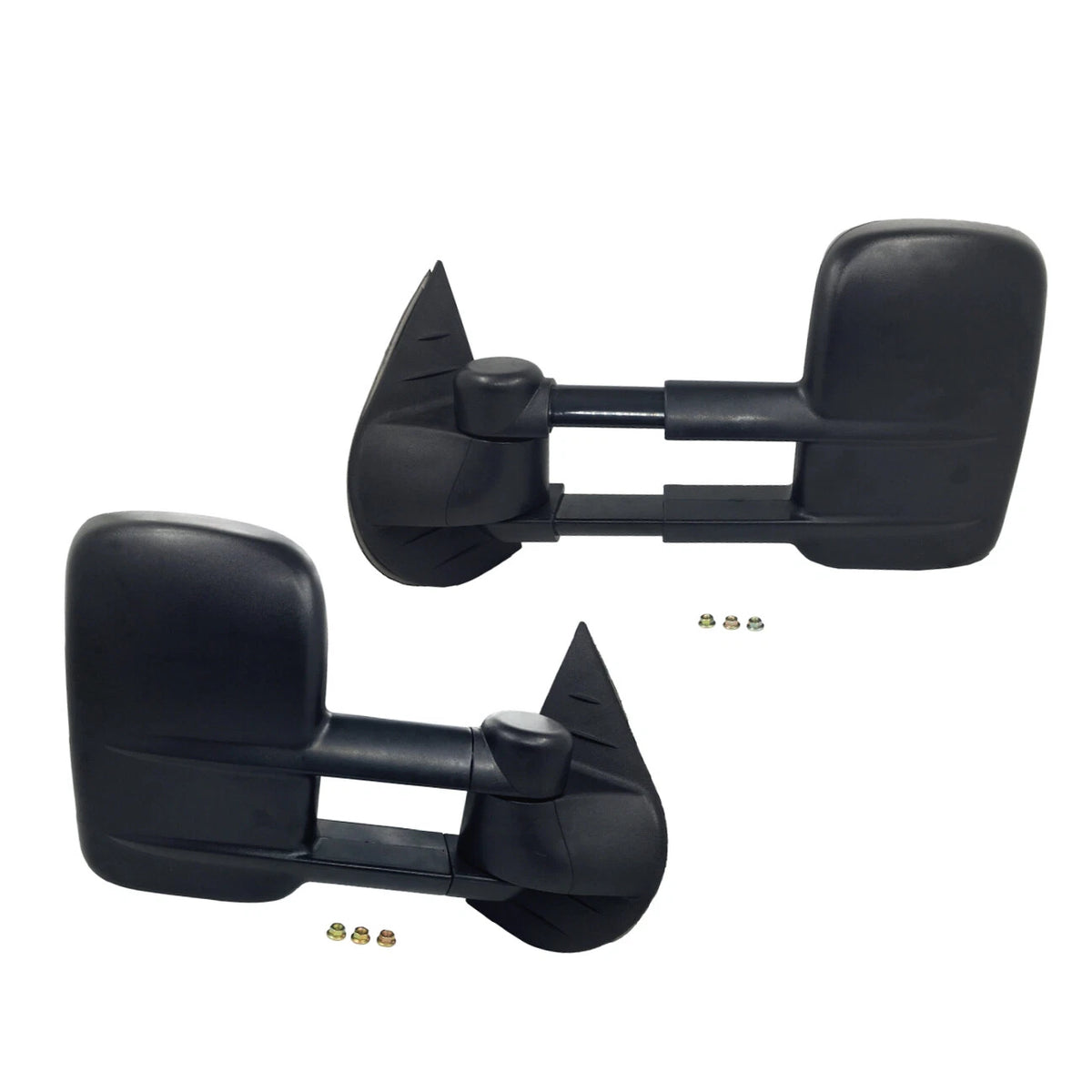 Pair Towing Mirrors for Chevy Silverado 2500 HD, GMC Sierra 1500